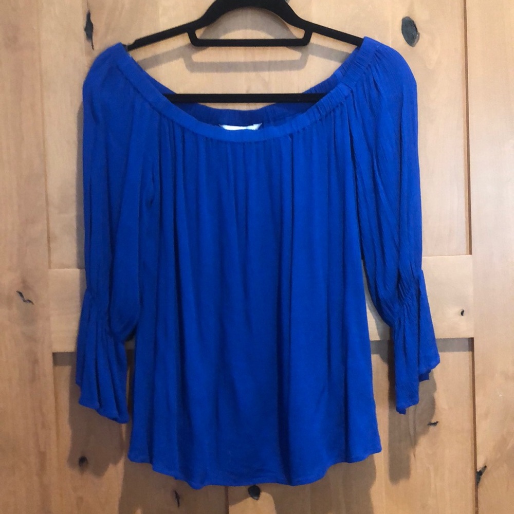 Off the shoulder blouse